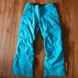 Burton Fly Teal Snowboard / Ski Pants